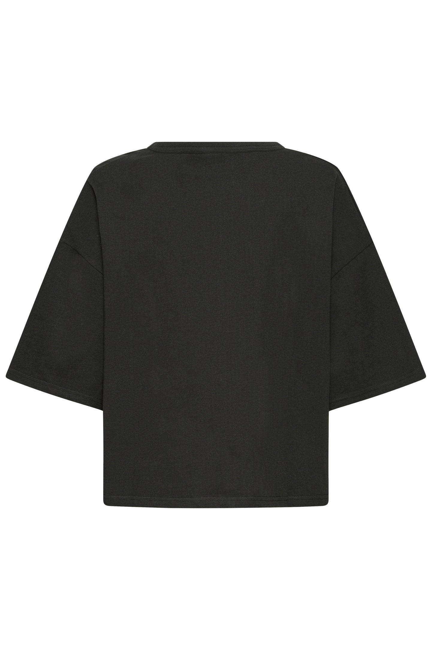 Camiseta extra loose negra BECCA