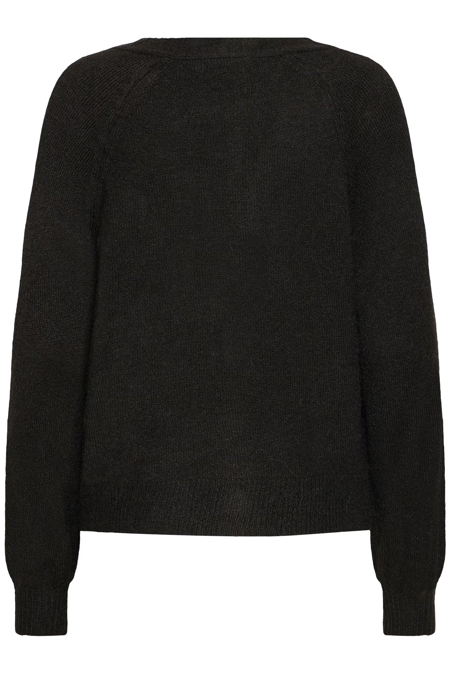 Cárdigan negro con alpaca DENISSE