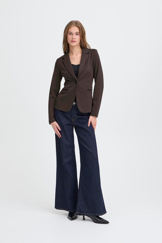 Blazer espiga marrón BREE