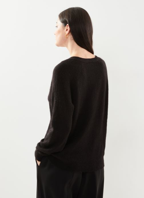 Cárdigan negro con alpaca DENISSE