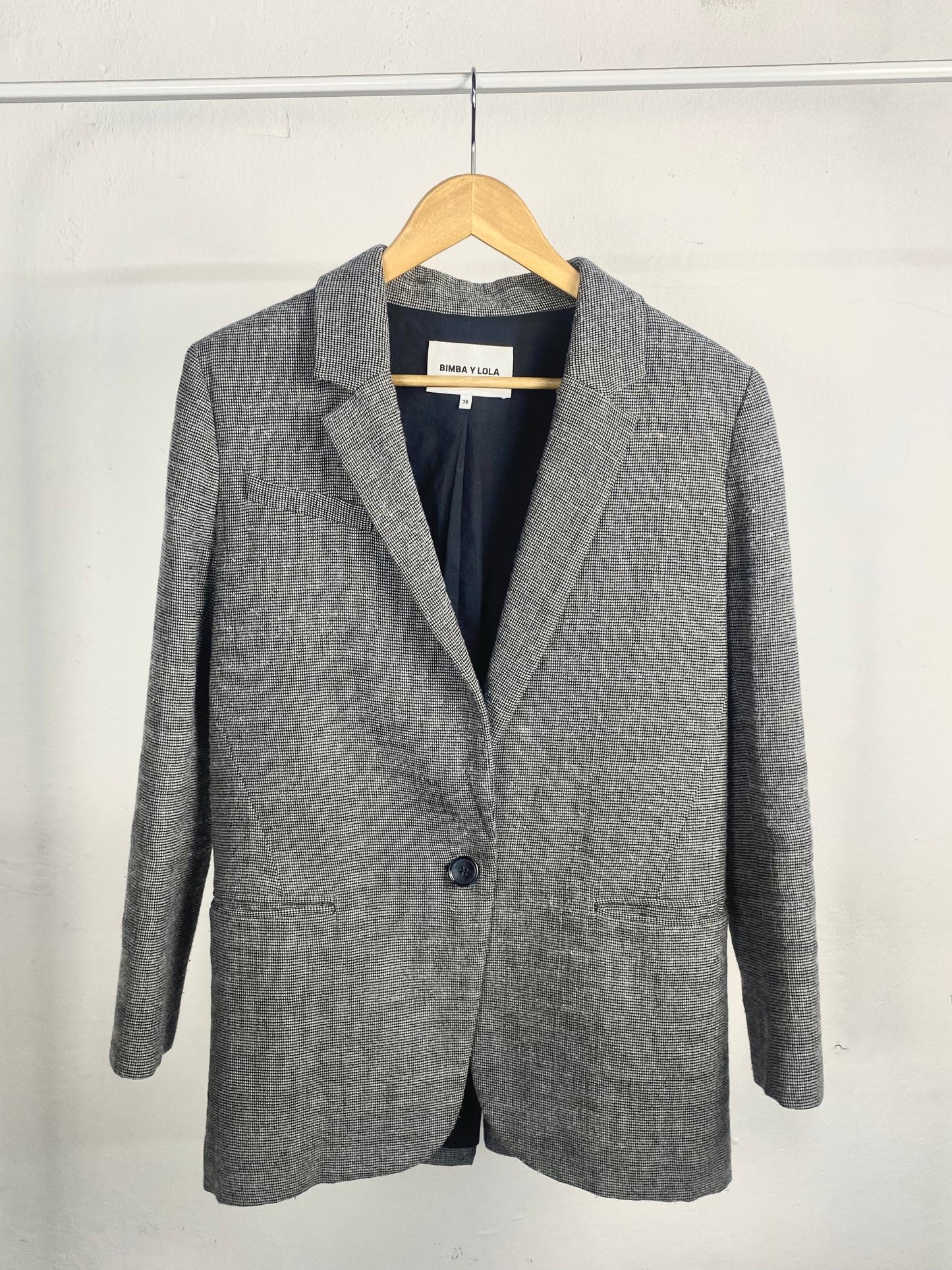 Blazer de cuadritos Bimba y Lola