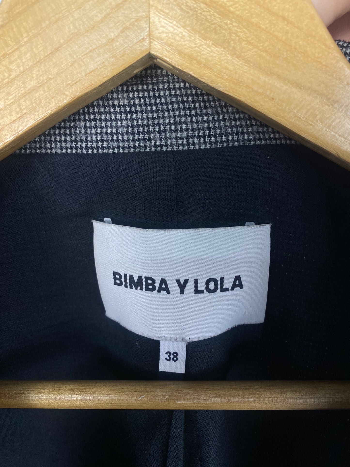 Blazer de cuadritos Bimba y Lola