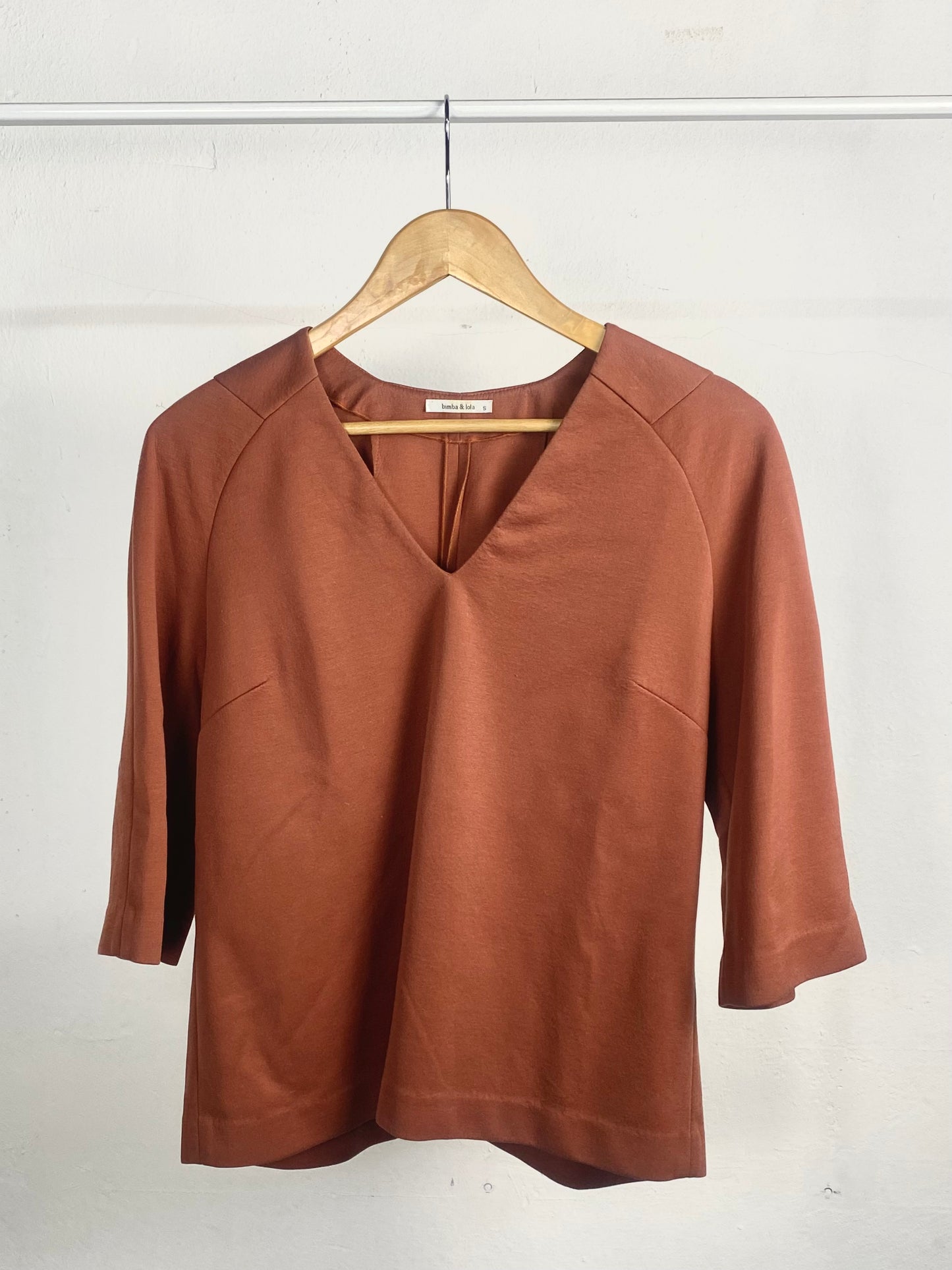 Blusa marrón Bimba y Lola