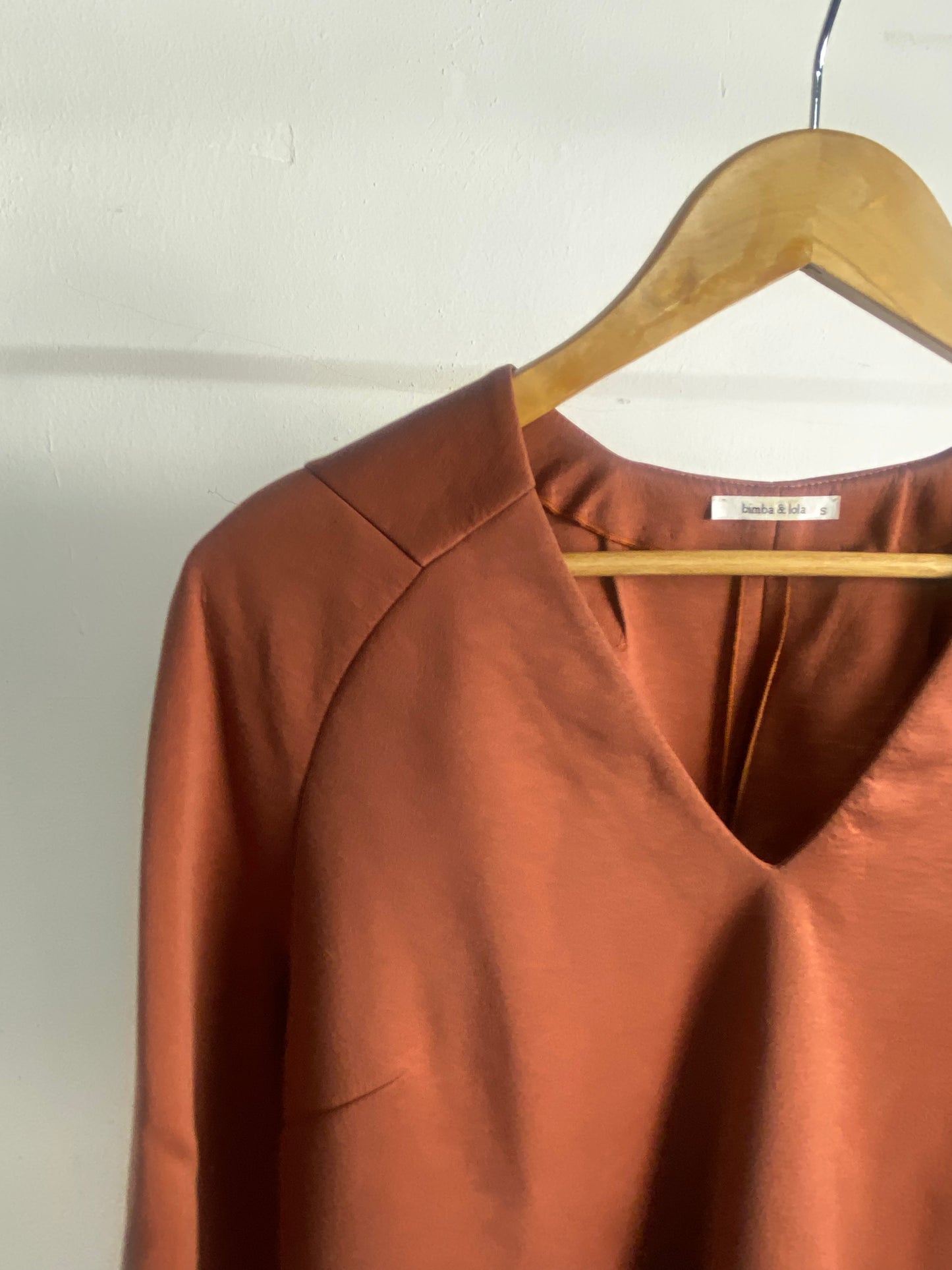 Blusa marrón Bimba y Lola