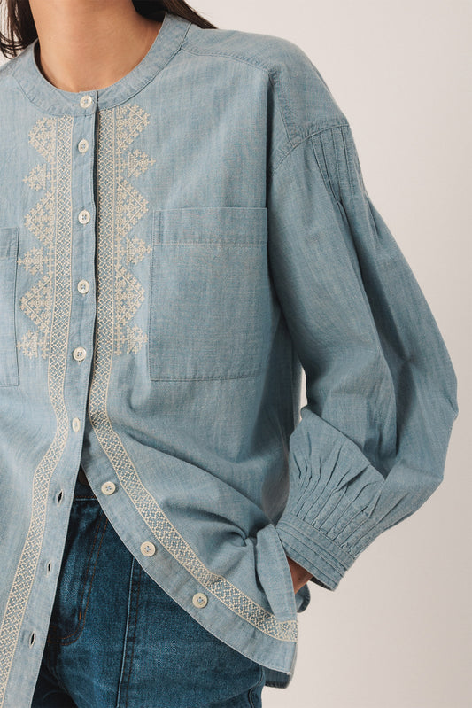 Camisa denim azul BETSY