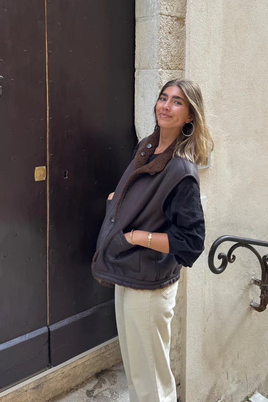 Chaleco reversible TEDDY