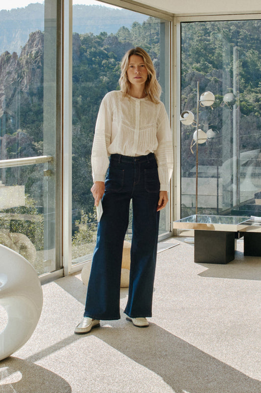 Pantalón vaquero azul oscuro BERA