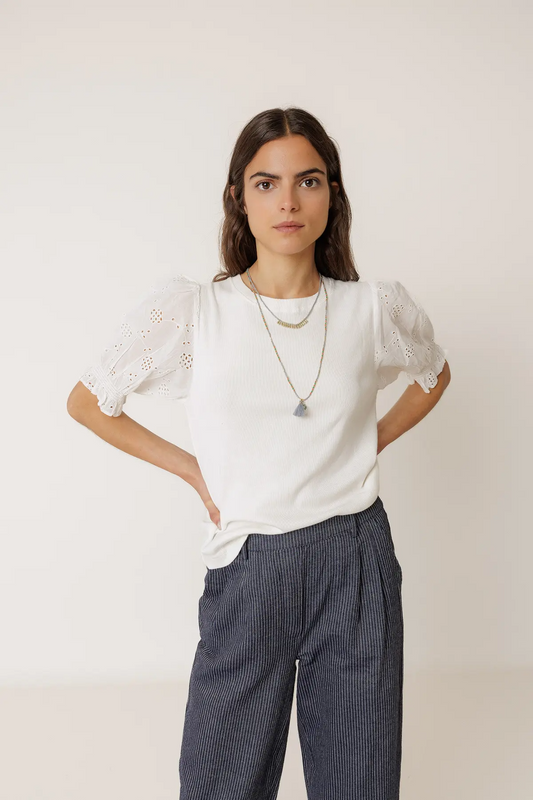 Camiseta mangas globo DOROTEA