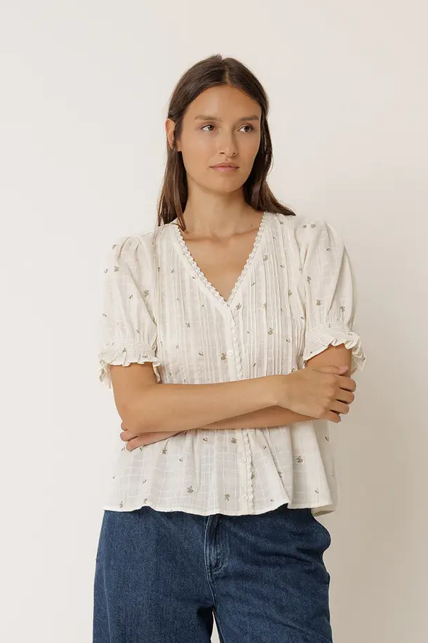 Camisa de flores DORINDA