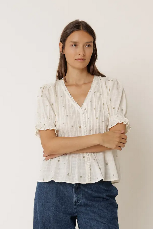 Camisa de flores DORINDA