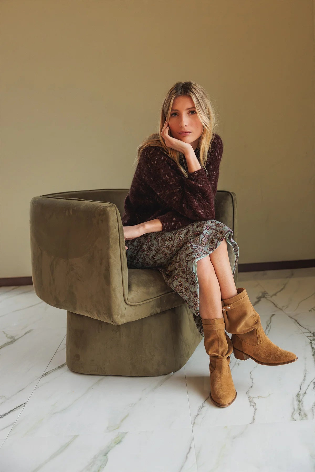 Jersey berenjena corto BRENDA