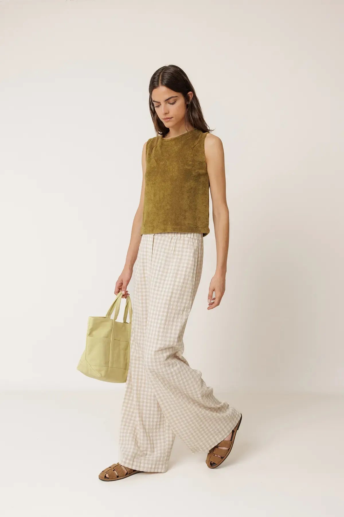 Pantalón vichy DINA