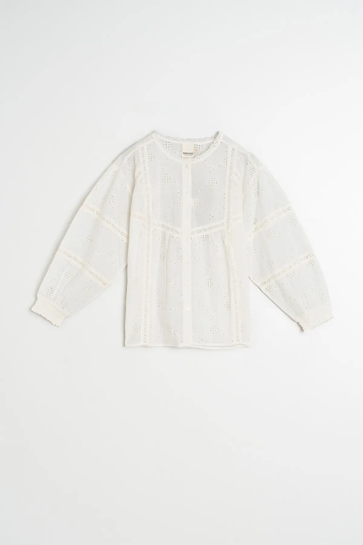 Camisa bordado suizo DRUSILA