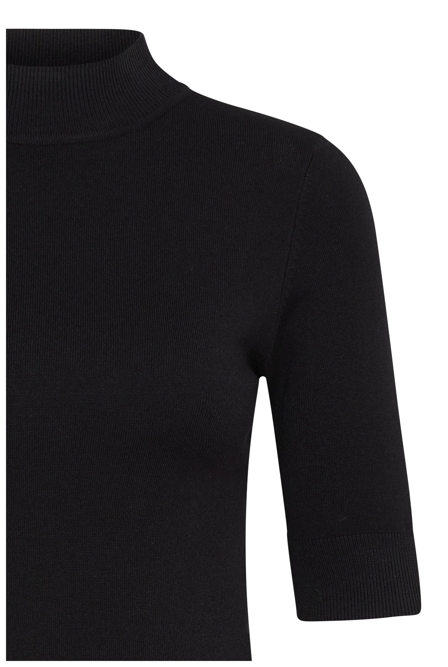Jersey de punto fino BELINDA negro