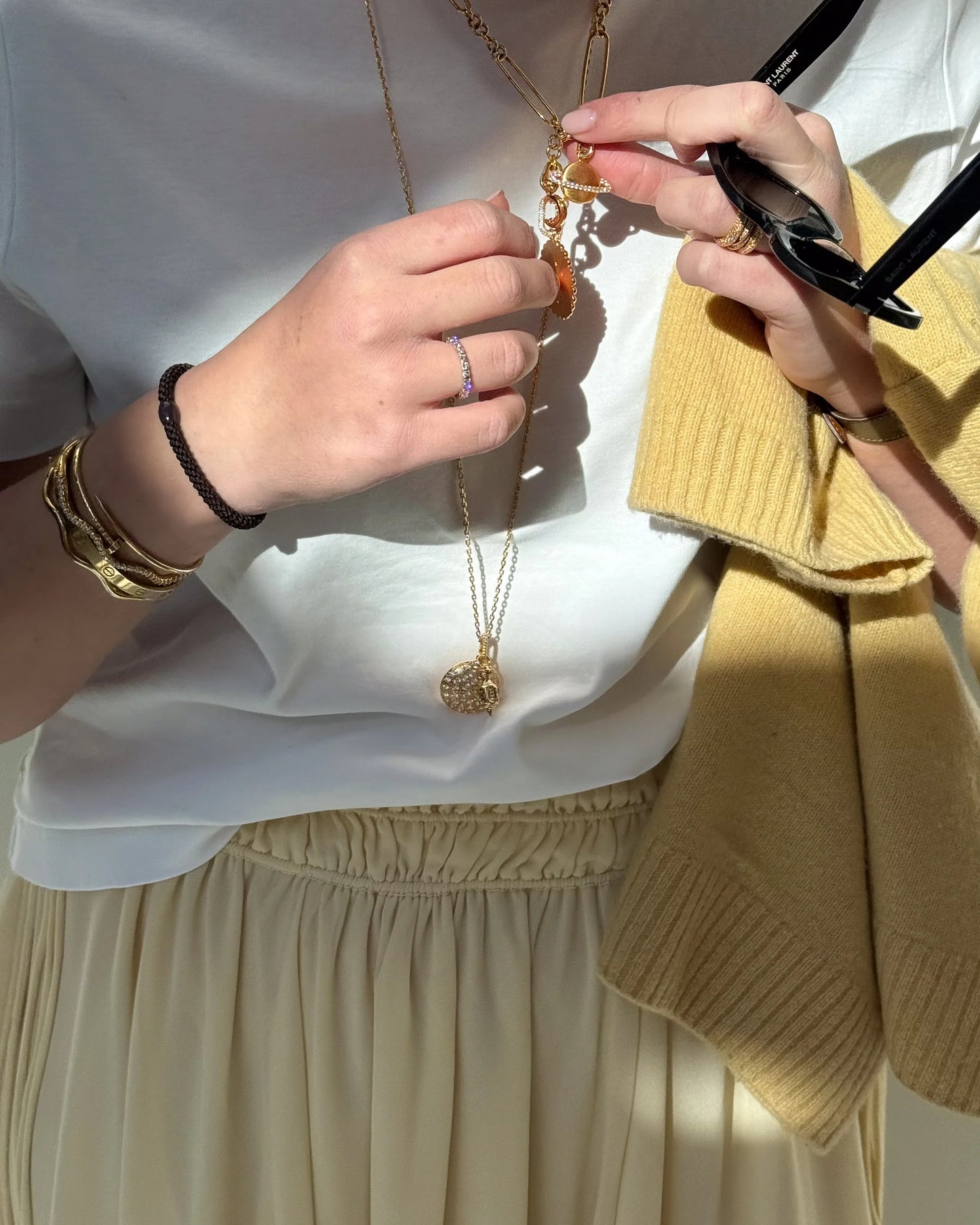 Goma de pelo KKNEKKI SLIM bronze glitter