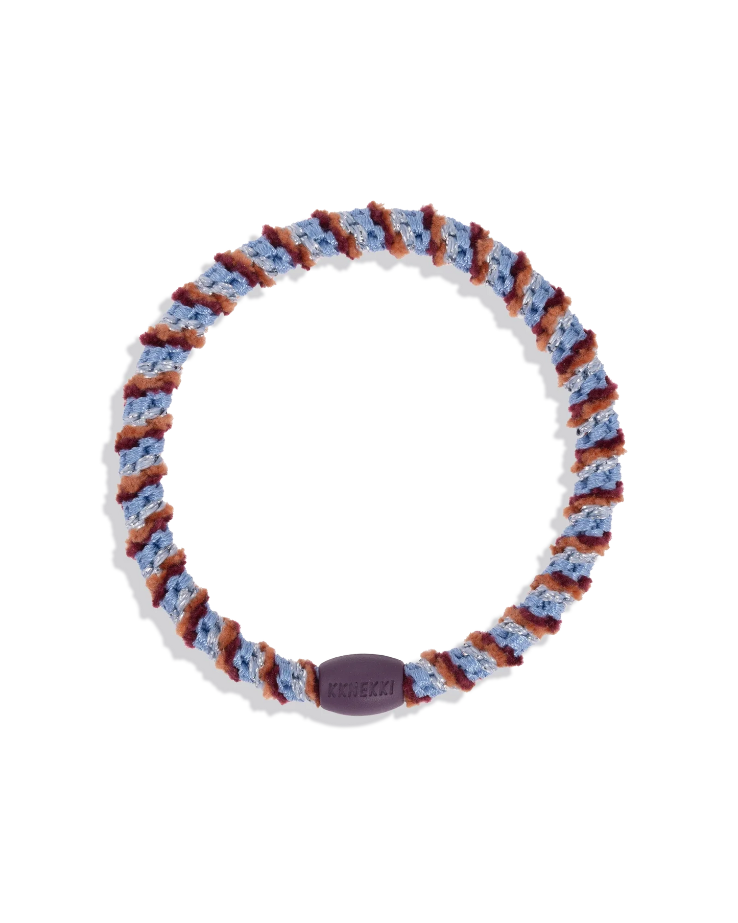 Goma de pelo KKNEKKI SLIM mix skyblue terracota velvet