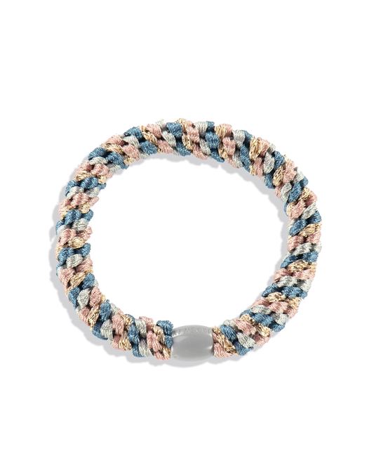 Goma de pelo KKNEKKI dusty blue-dusty rose