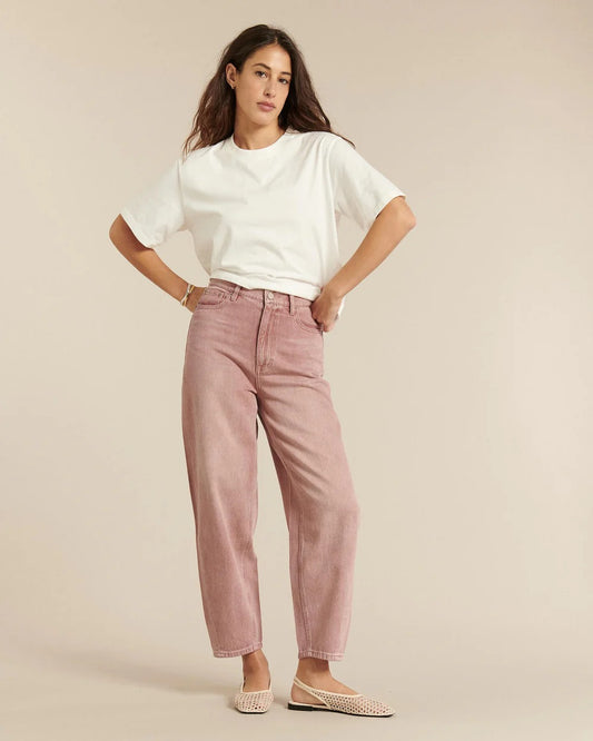 Vaqueros rosa balloon DANNA