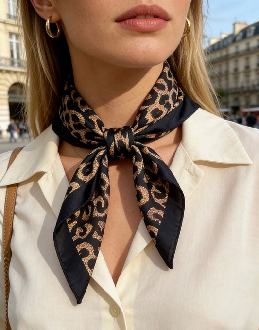 Pañuelo leopardo DIMITRI