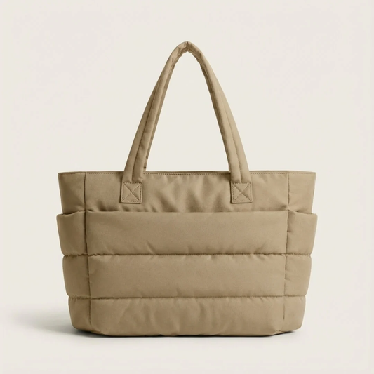 Bolso acolchado PUFFIE LUMARA BAGS kaki