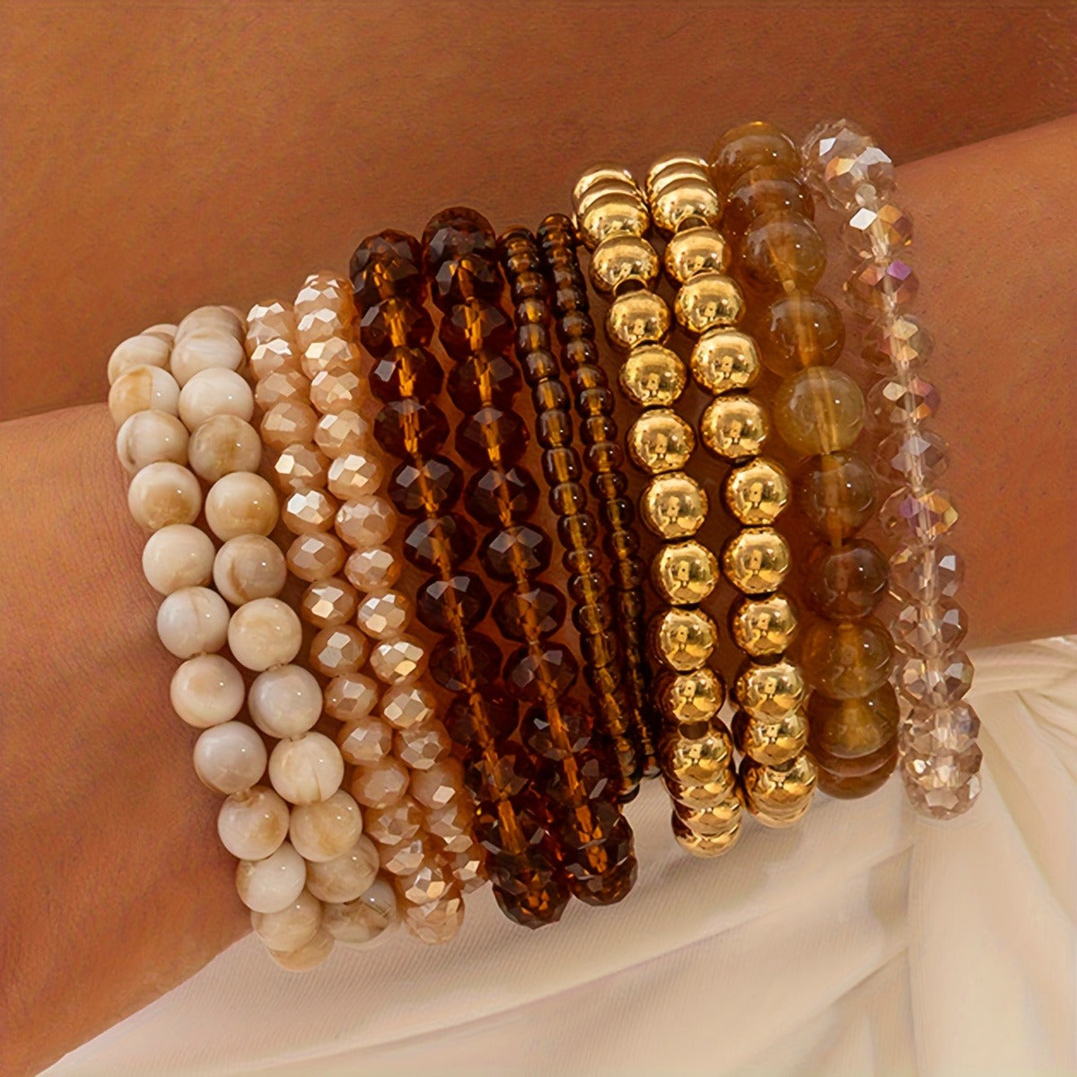 Pulseras de cuentas mix BLANDINE