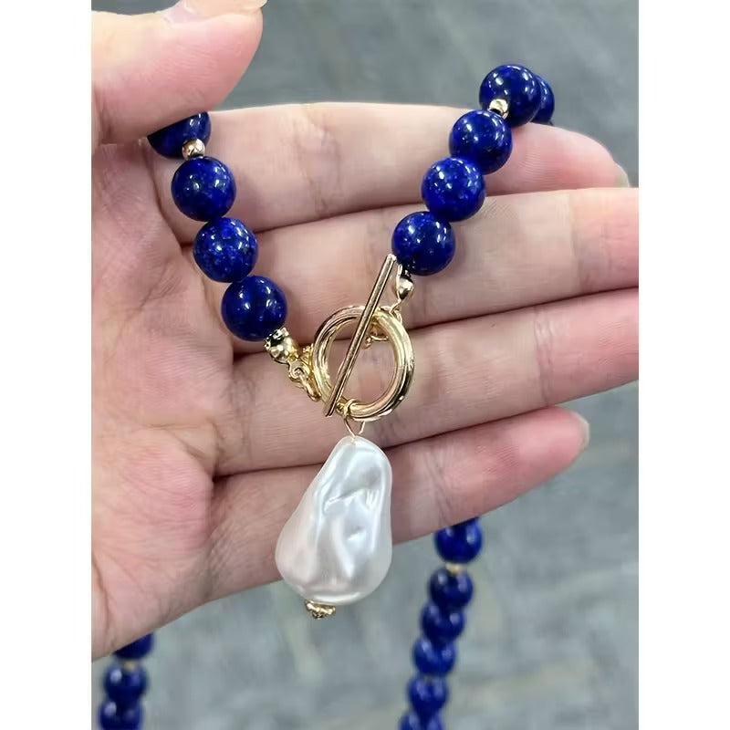 Collar de cuentas con perla ARIEL