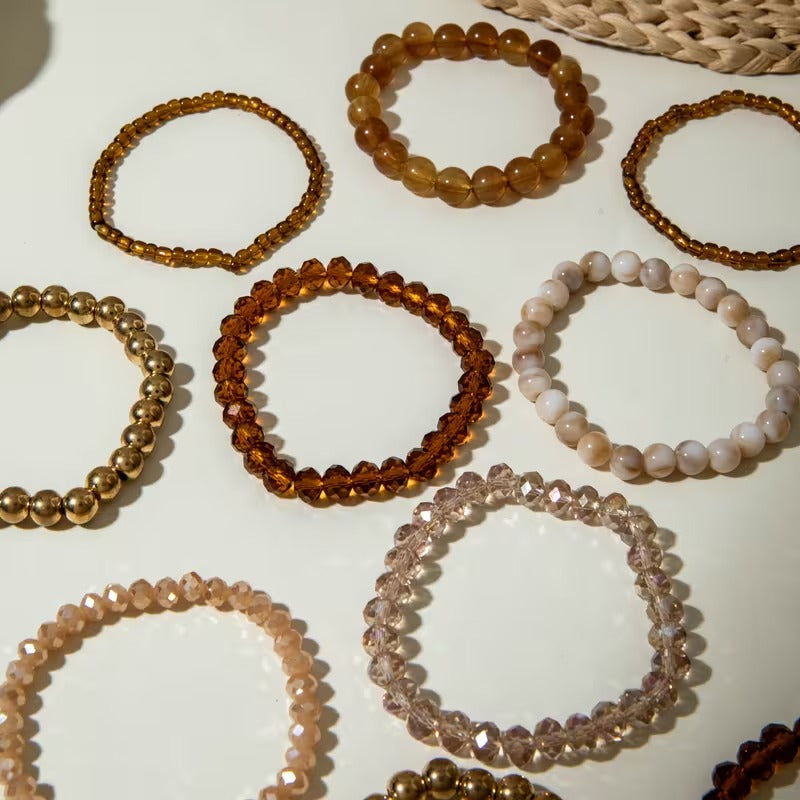 Pulseras de cuentas mix BLANDINE