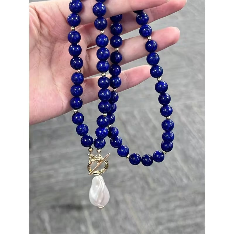 Collar de cuentas con perla ARIEL