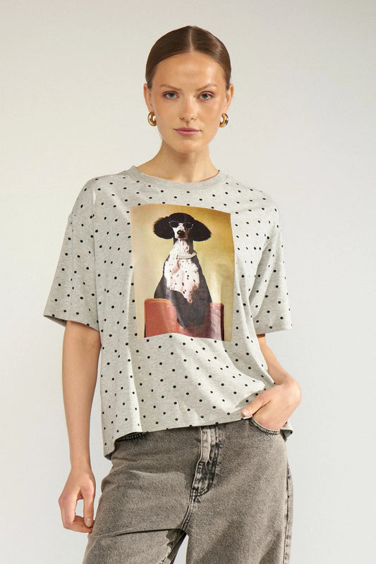 Camiseta con lunares LOLI