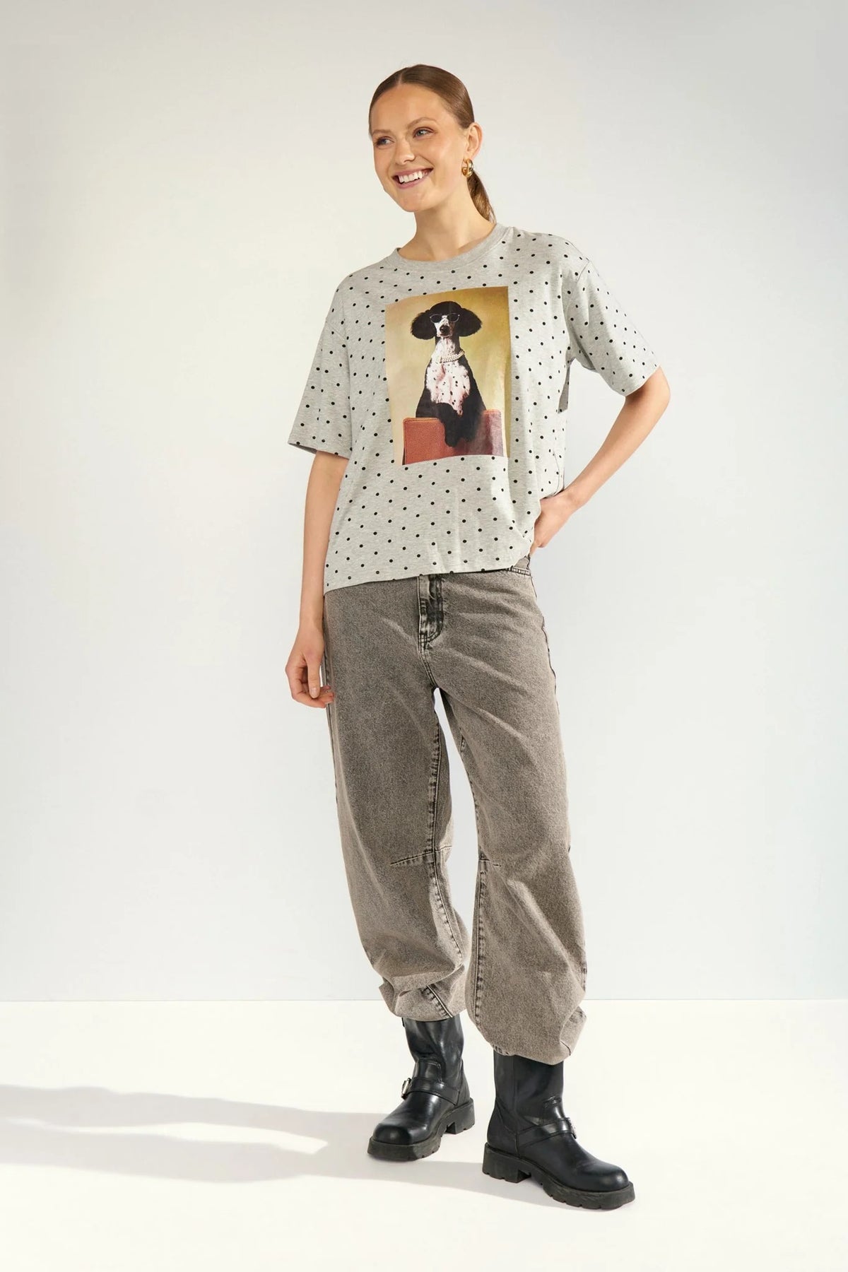 Camiseta con lunares LOLI