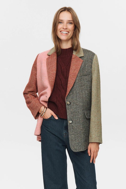 Blazer tweed multicolor CAVIAR