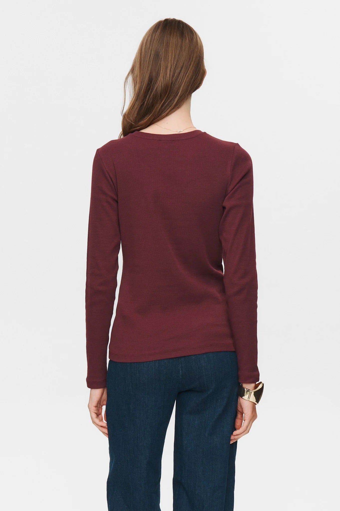 Camiseta canalé fino RINNA (línea PREMIUM)