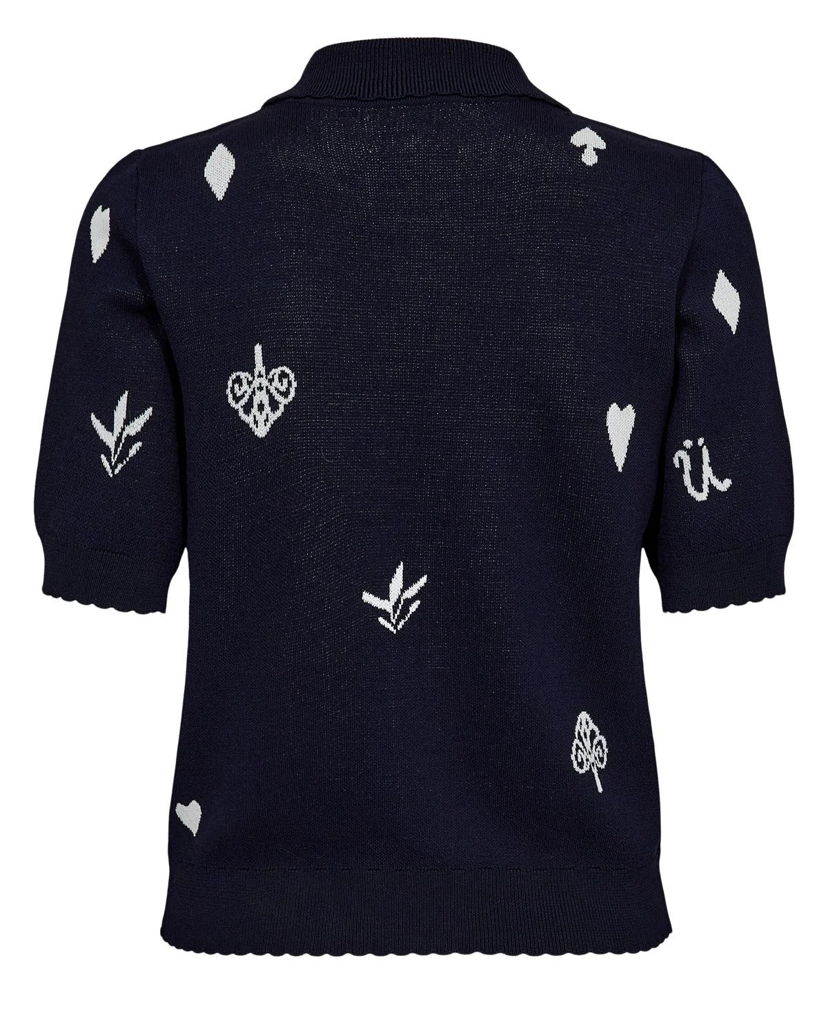 Cárdigan de punto en jacquard DALITTA