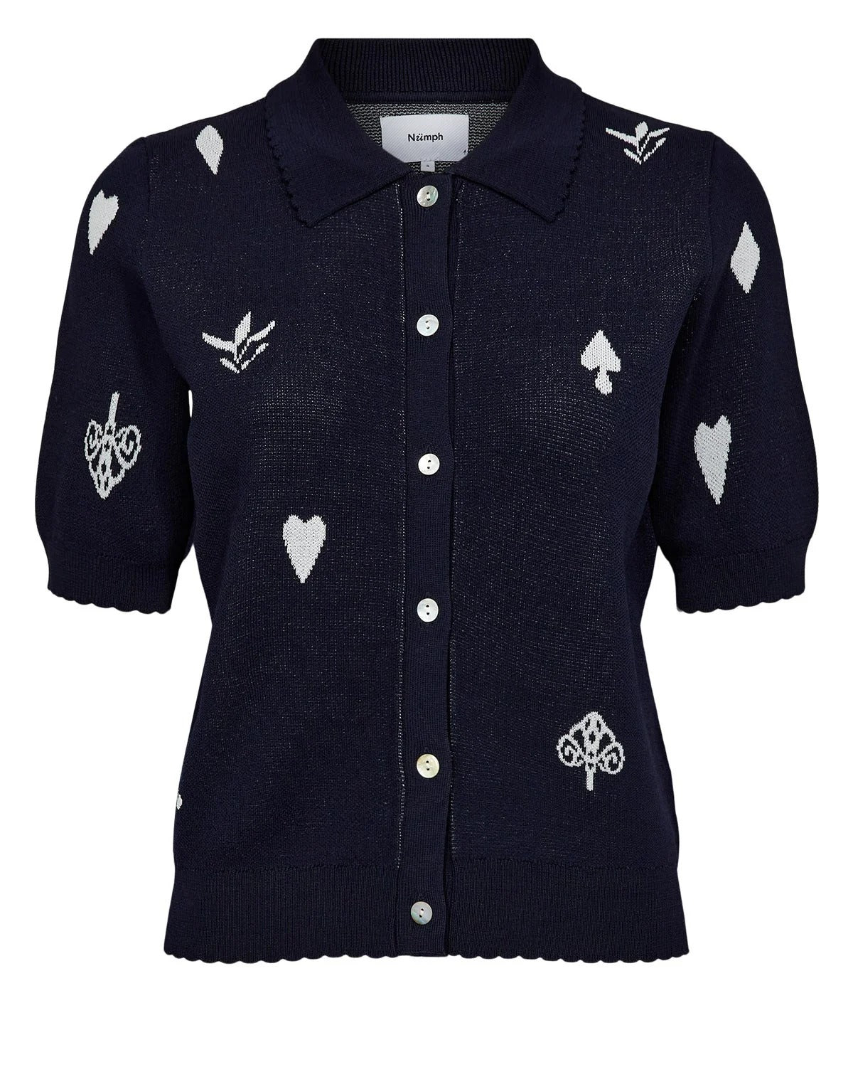 Cárdigan de punto en jacquard DALITTA