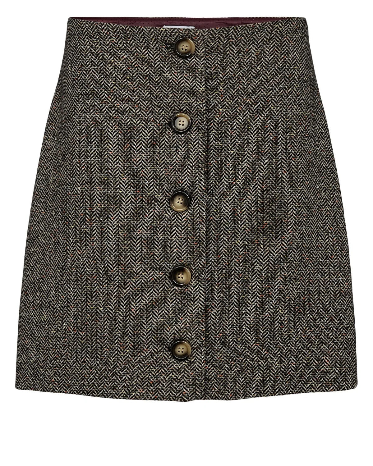 Falda tweed CAVIAR
