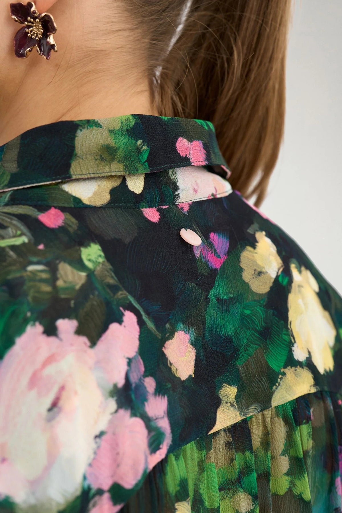 Camisa flores GARDEN