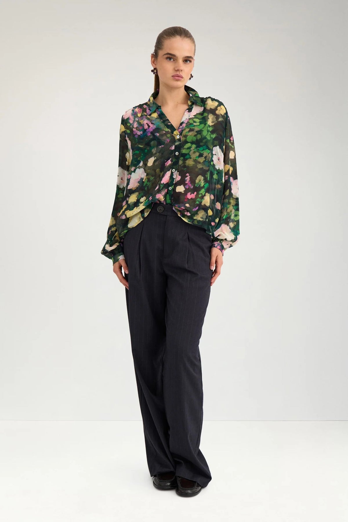 Camisa flores GARDEN