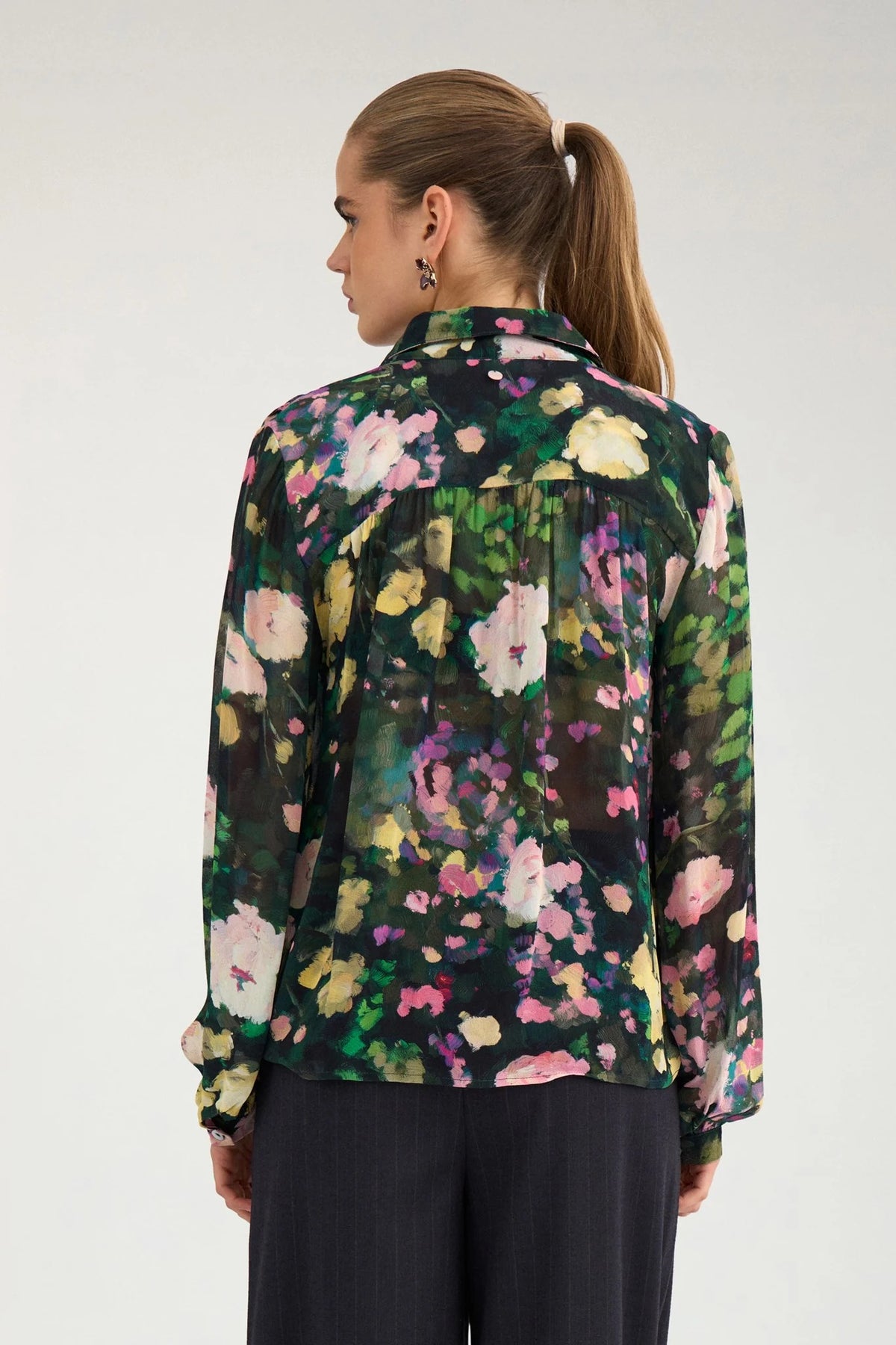Camisa flores GARDEN
