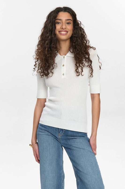 Polo de punto ajustado DILIA