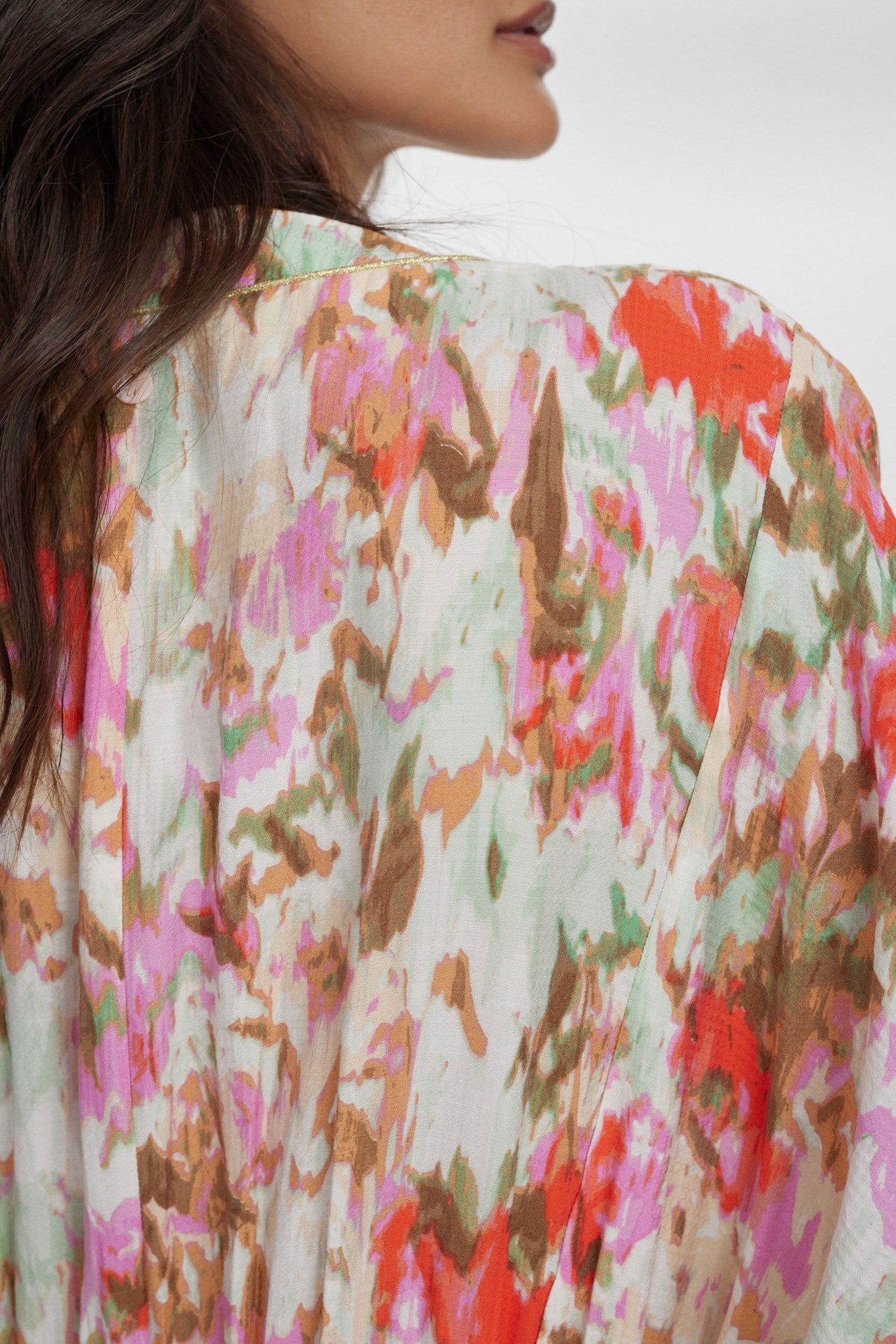 Vestido midi estampado MINNA