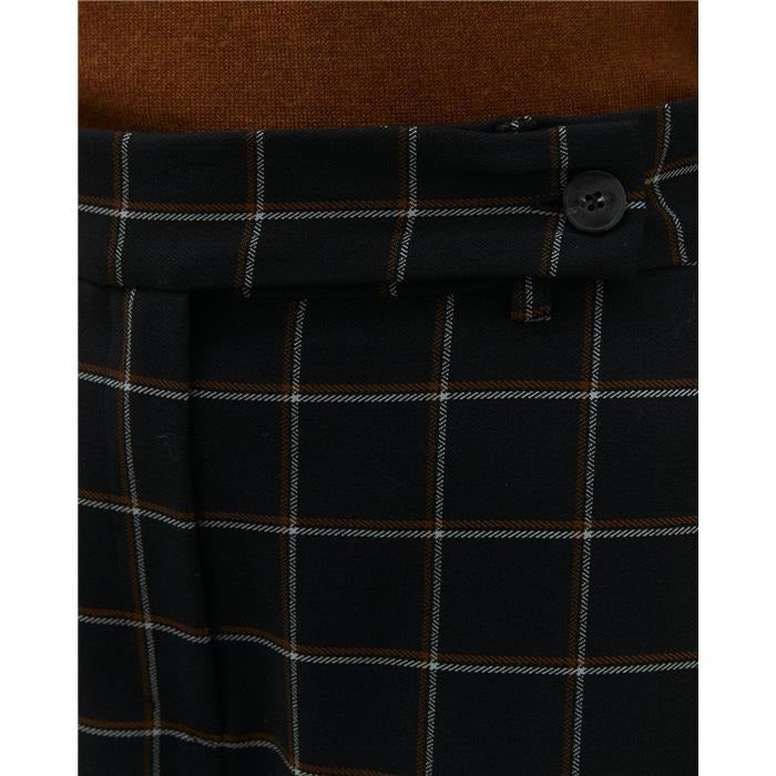 Pantalón ancho de cuadros LENY