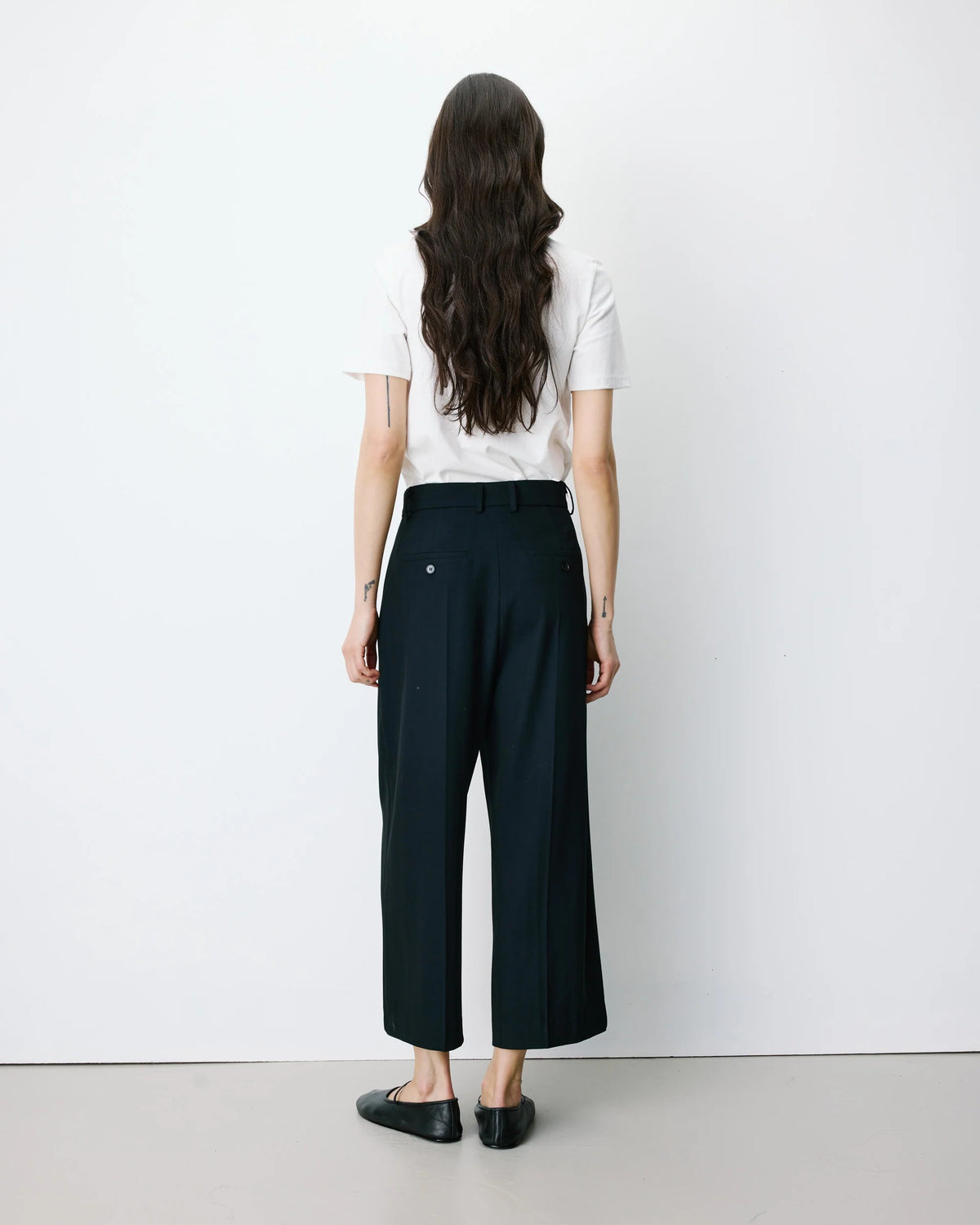 Pantalón crop marino LANTIS