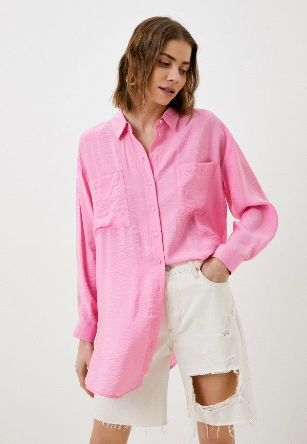 Camisa oversize ANAIS rosa