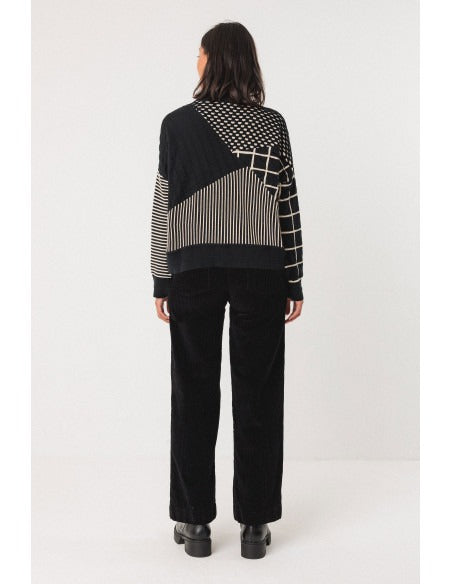 Jersey con dibujo jacquard IRMA