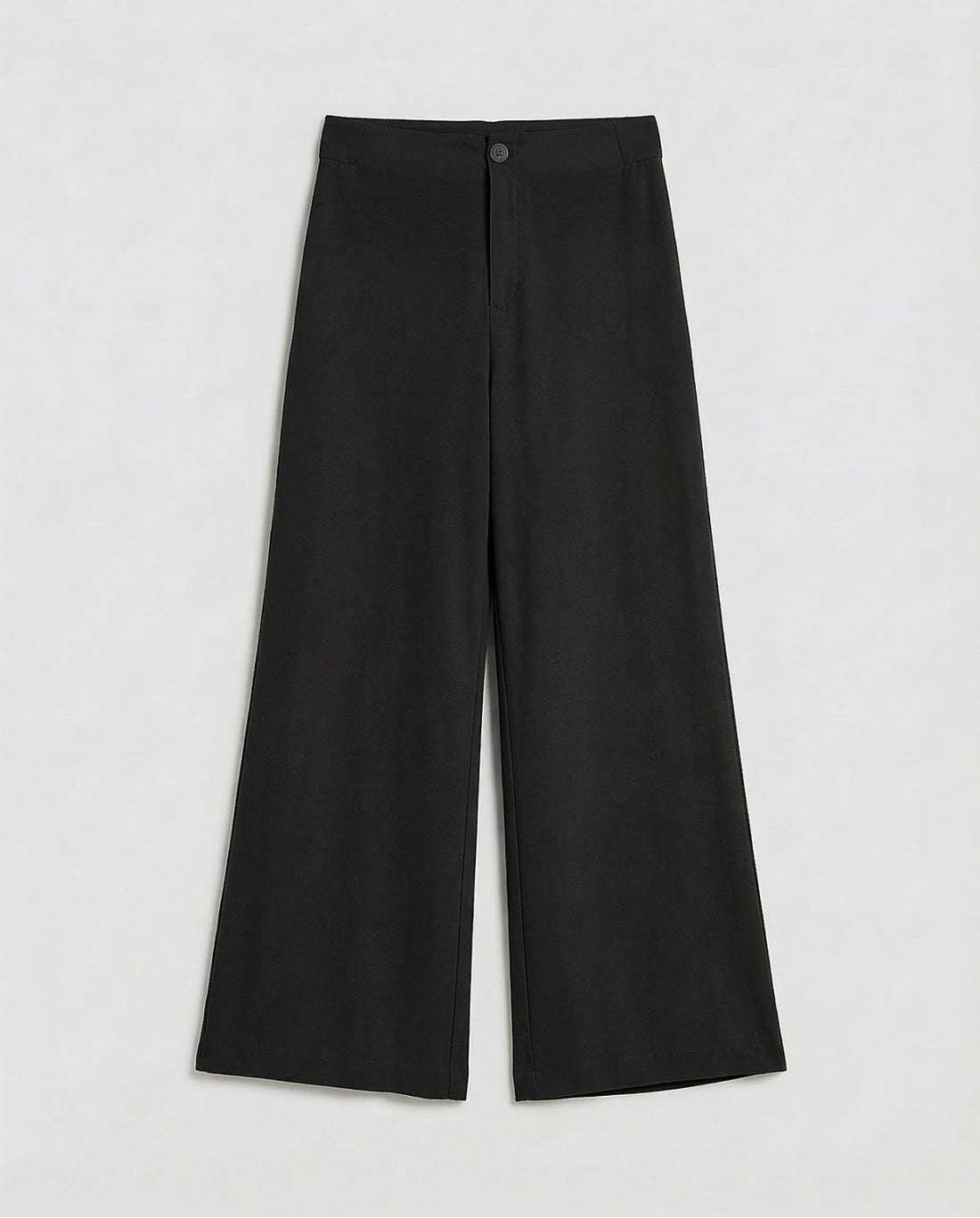 Pantalón crop ancho negro DOLORES