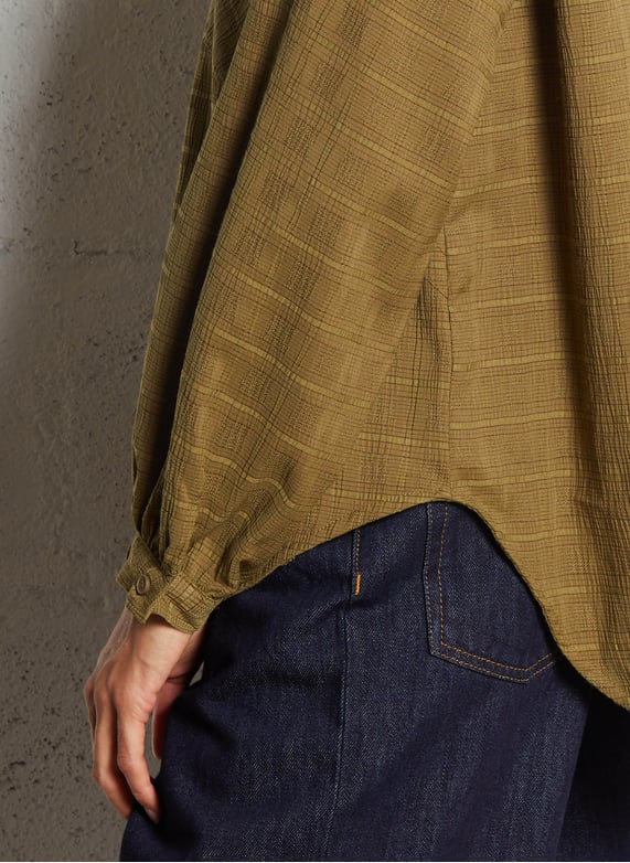Camisa oversize kaki BERTILA