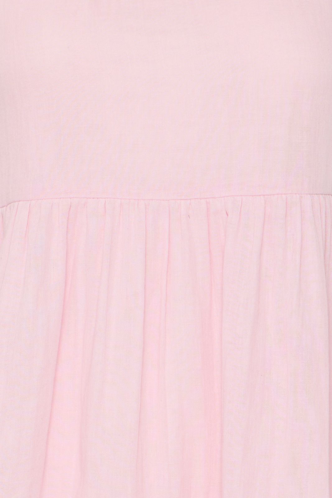 Vestido rosa de algodón BEACH