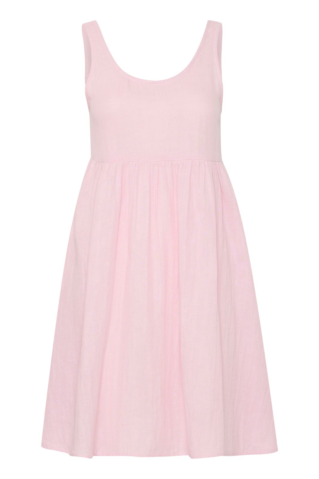 Vestido rosa de algodón BEACH