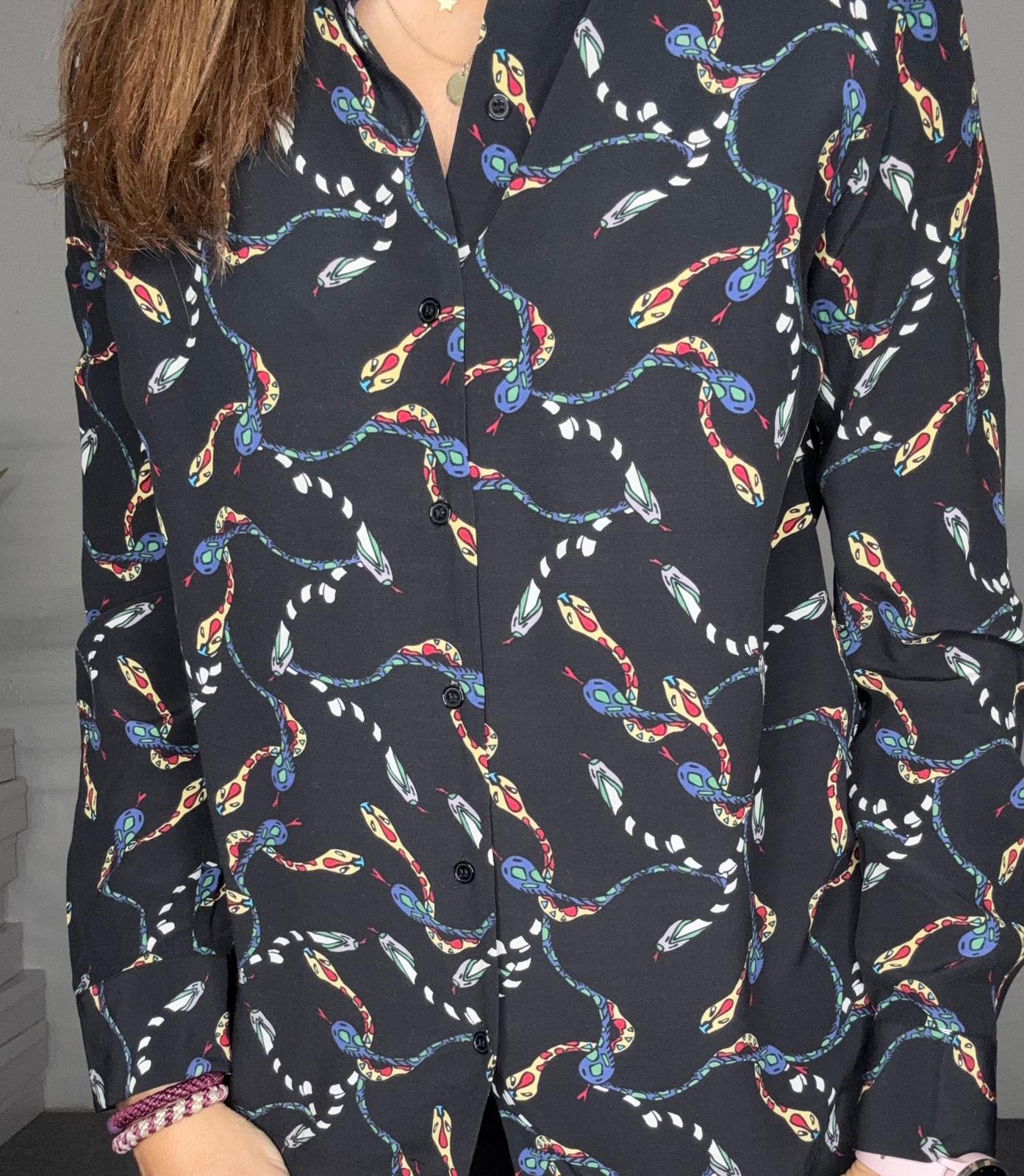 Camisa estampado snakes BIMBA Y LOLA