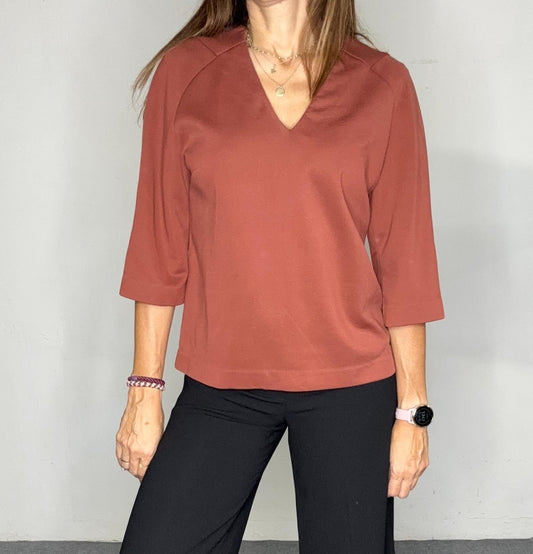 Blusa marrón Bimba y Lola